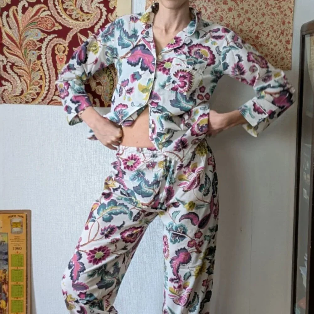 Curiosity Lab Paris Vintage Pyjamas - Picture 1 of 11